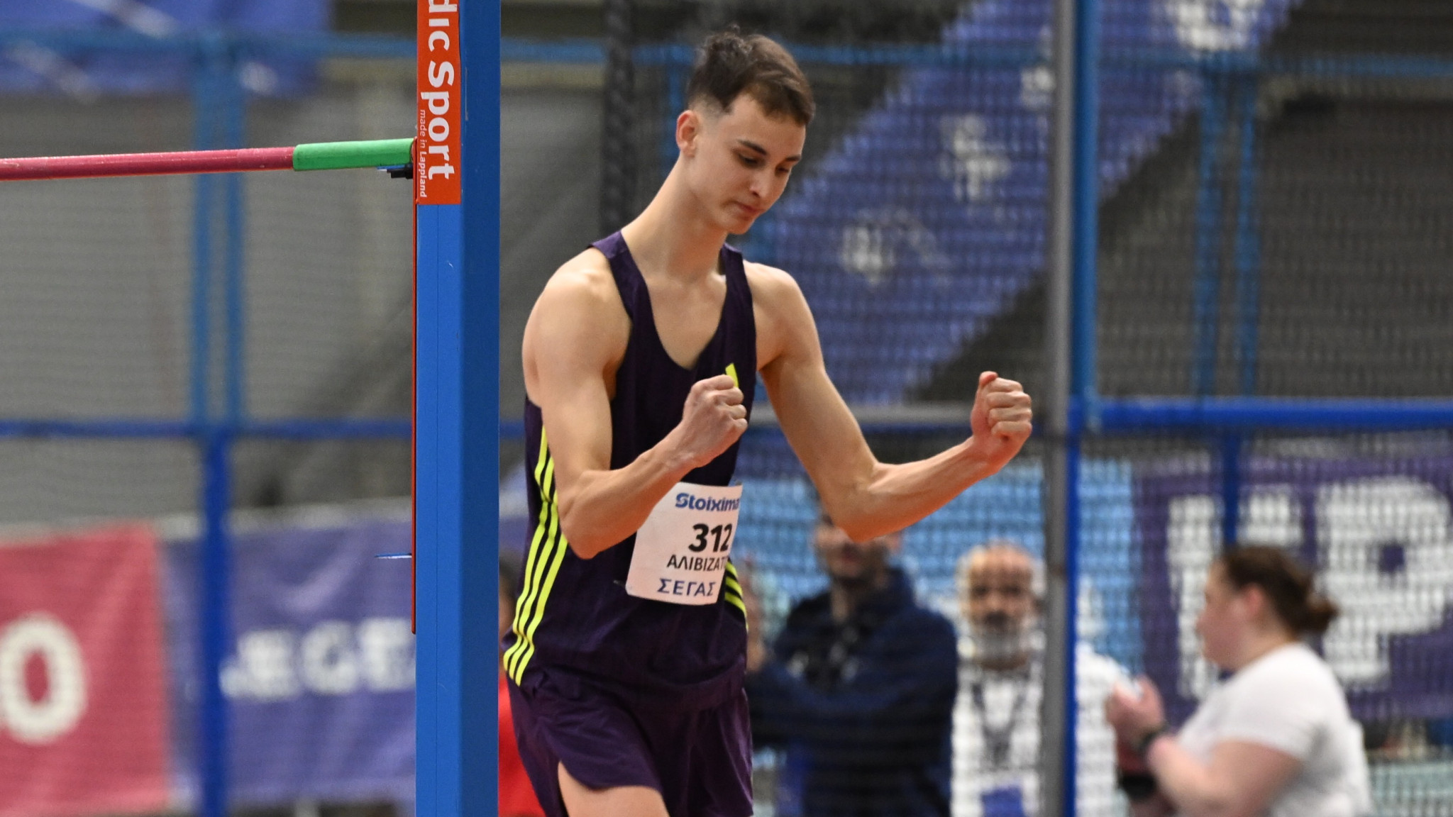 Τρομερή μάχη Μέρλου-Αλιβιζάτου στο ύψος - Πανελλήνιο ρεκόρ Κ20 ο δεύτερος στην Παιανία