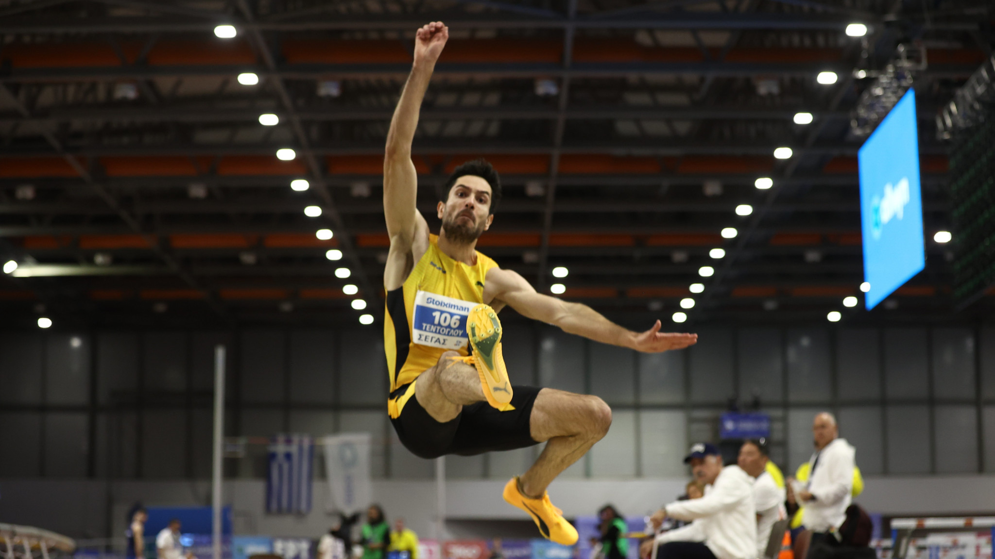 Stoiximan Πανελλήνιο κλειστού: Ο Τεντόγλου και η «μάχη» στο ύψος έκλεψαν την παράσταση στην Παιανία