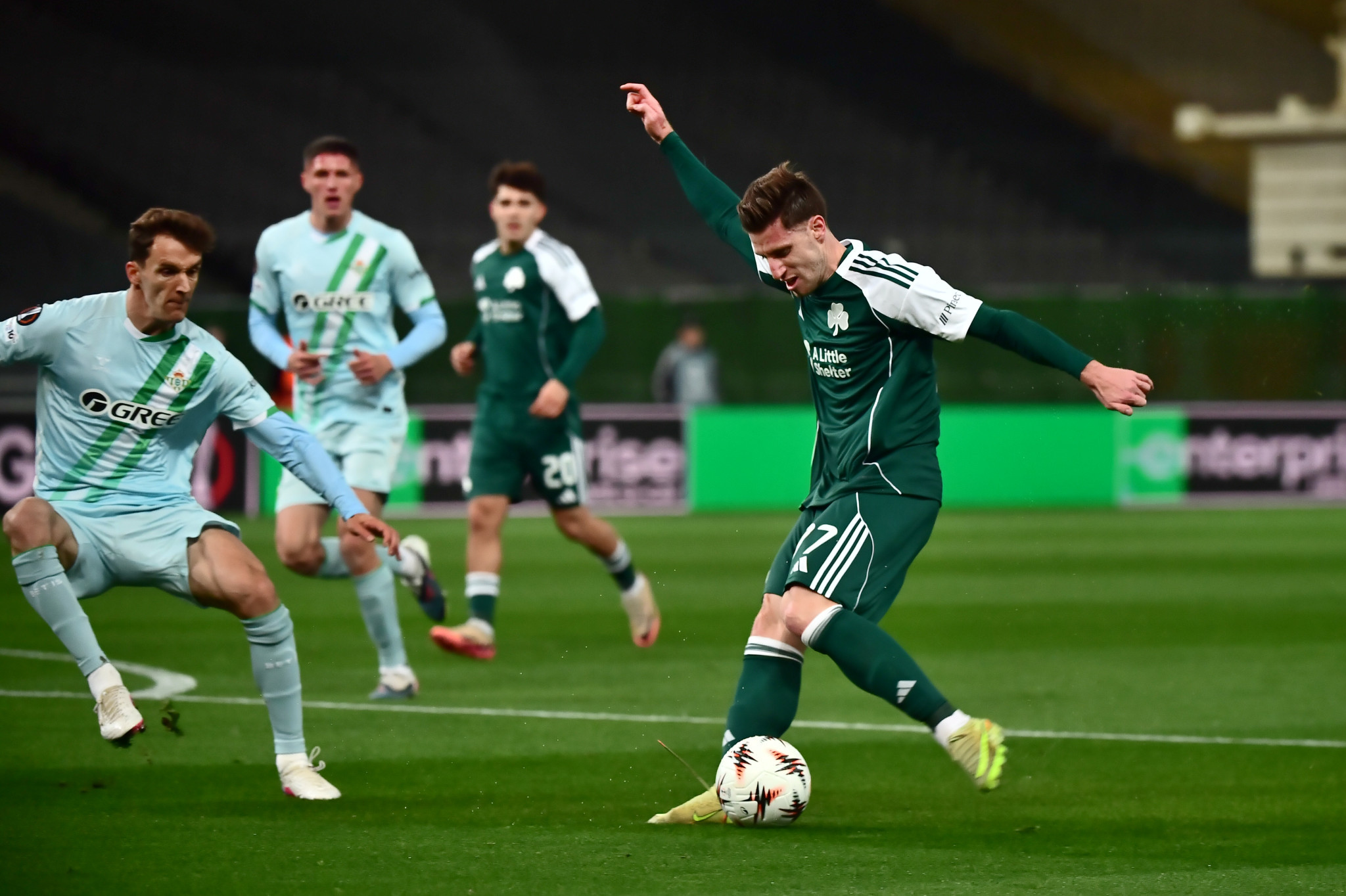 Υπέροχη ανάπτυξη του Παναθηναϊκού, μόλις άουτ το σουτ του Κυριακόπουλου (video)