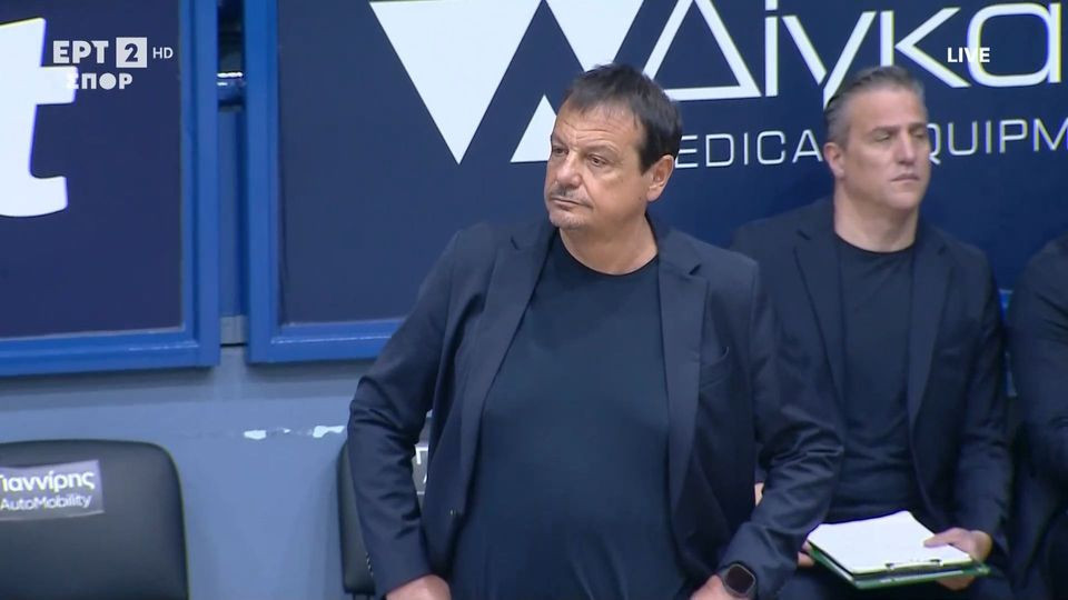 Το αποσβολωμένο βλέμμα του Εργκίν Αταμάν μετά την ήττα του Παναθηναϊκού (video)