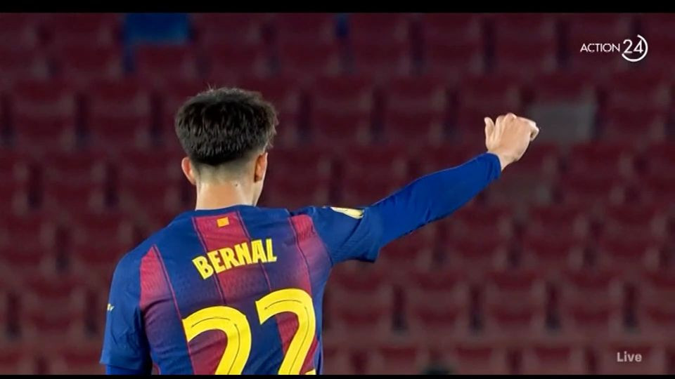 Φοβερή προσπάθεια του Γιαμάλ, ο Μπερνάλ εξ επαφής το 1-0 της Μπαρτσελόνα (video)