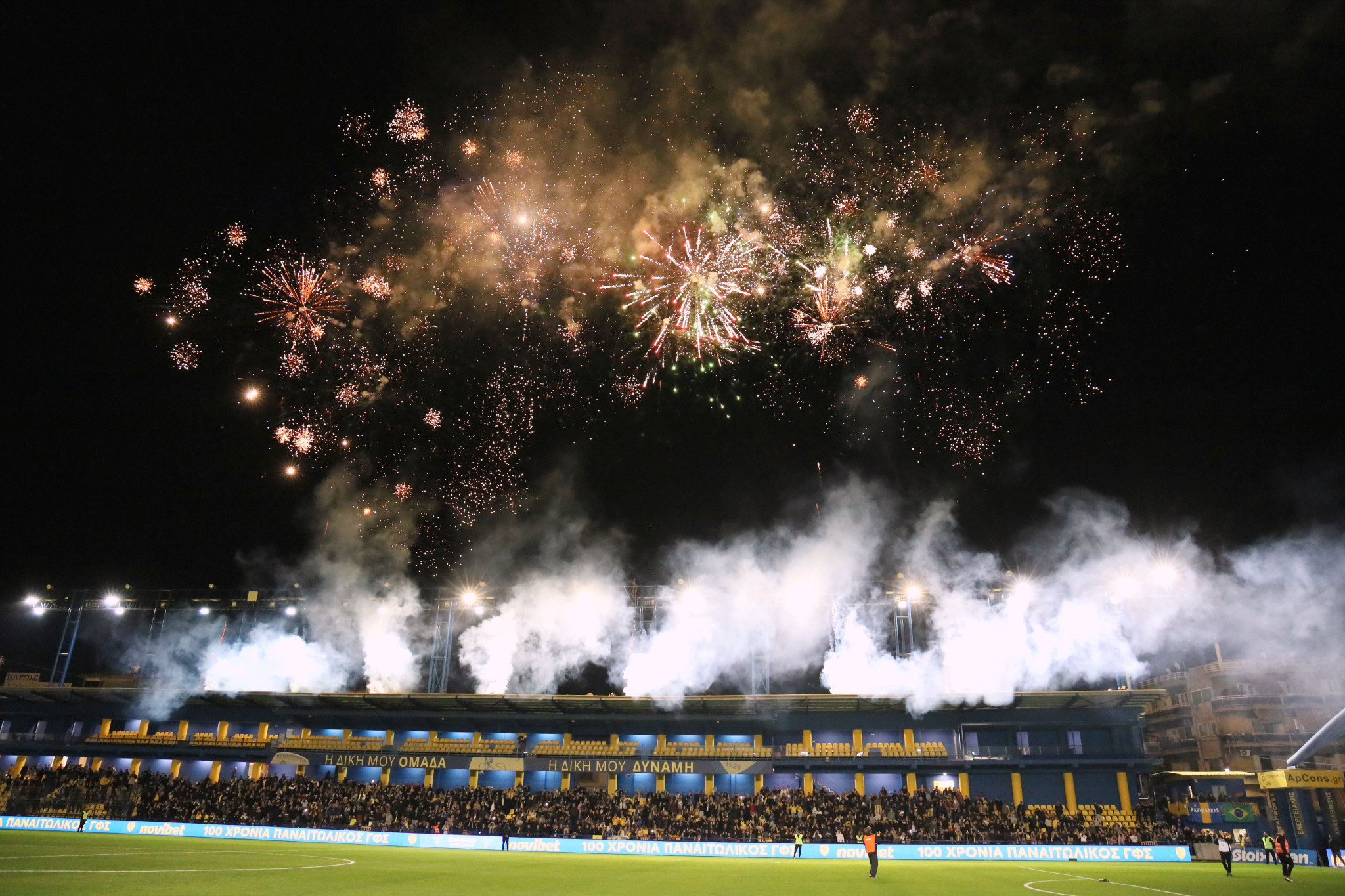 Το ανεπανάληπτο drone show για τα 100 χρόνια ζωής του Παναιτωλικού (photo & videos)