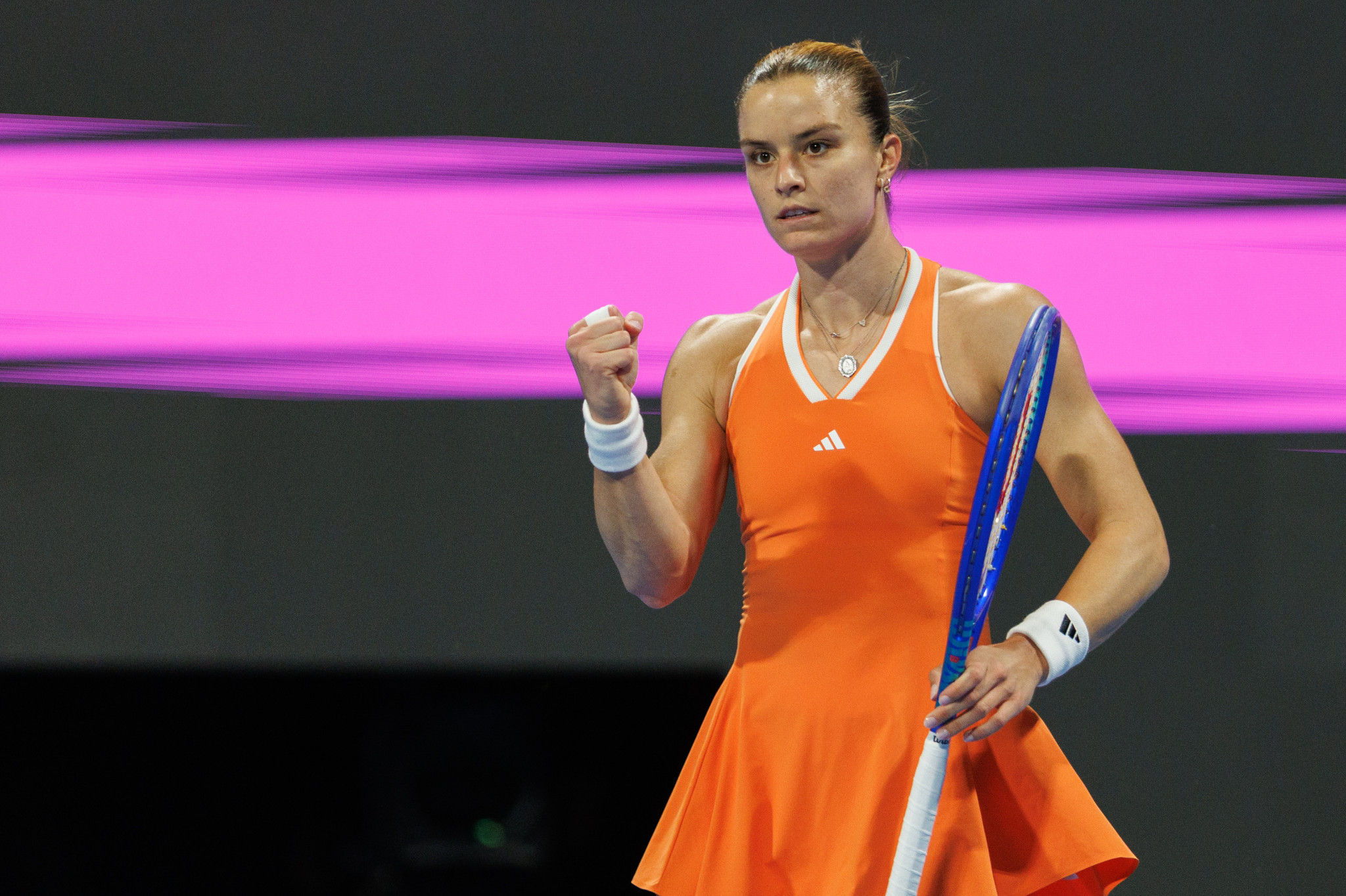 Ζορίστηκε για ένα σετ η Σάκκαρη