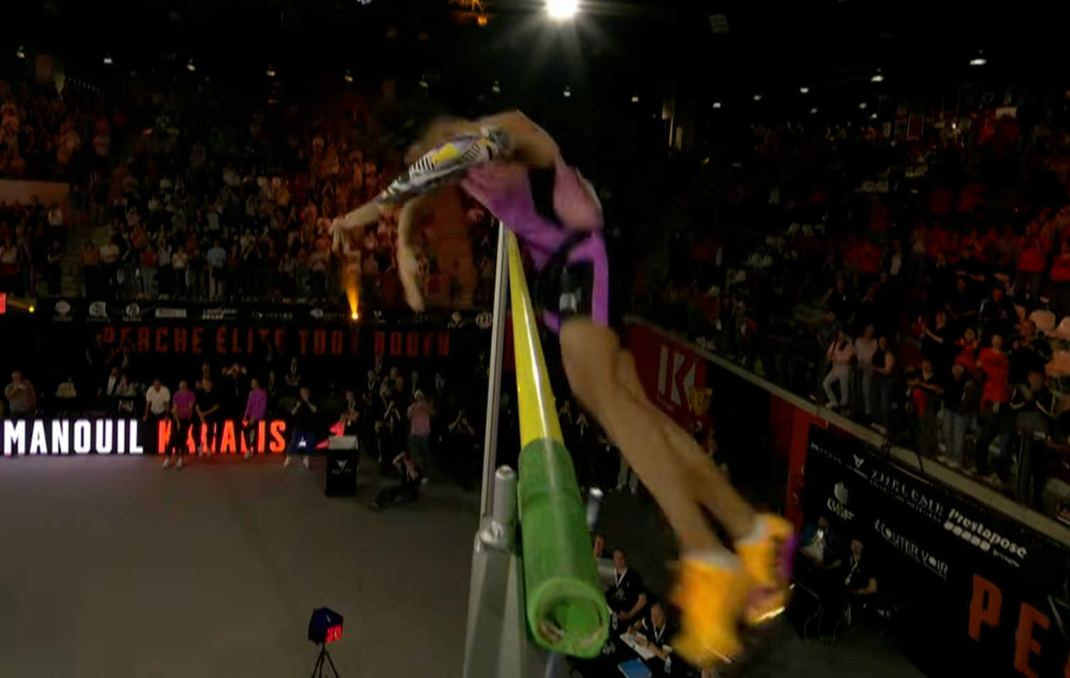 Δείτε πόσο κοντά στο 6.20μ ήταν ο Καραλής (video)