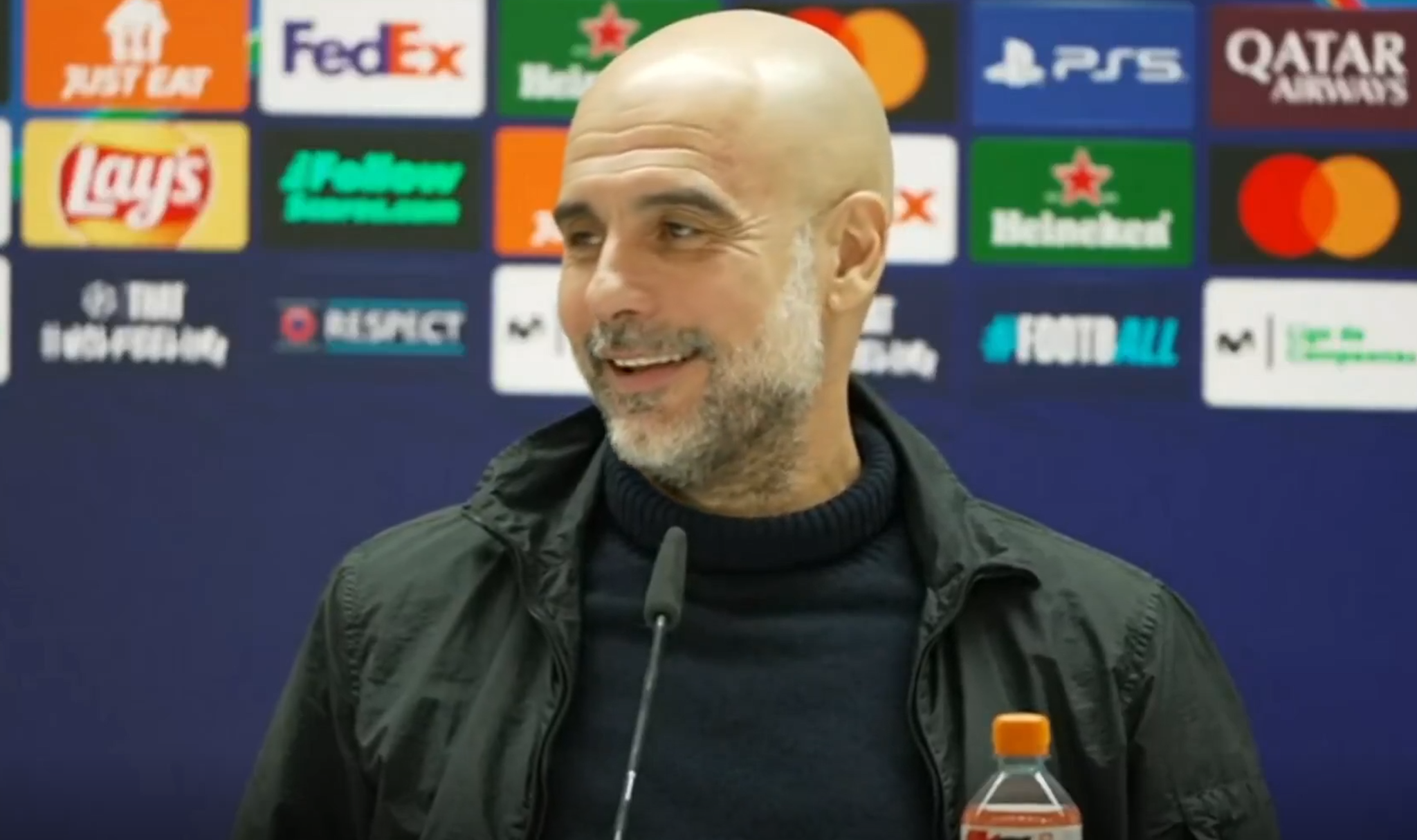 Ο Γκουαρδιόλα δεν μπόρεσε να συγκρατηθεί για το ερωτικό ειδύλλιο του Εμπαπέ με την Έστερ Εξπόσιτο