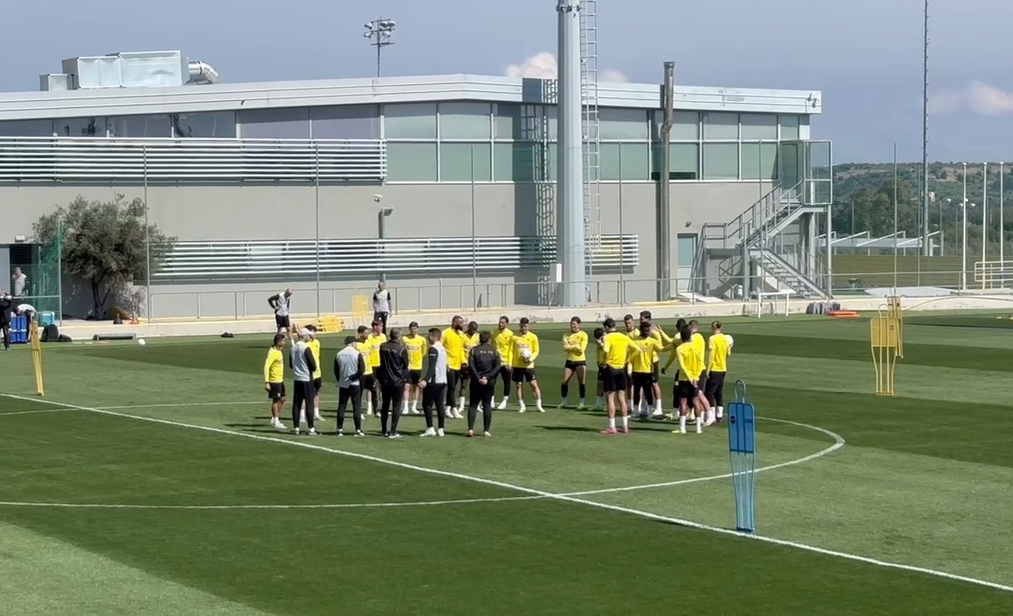 Το Athletiko στην τελευταία προπόνηση της ΑΕΚ πριν τη μάχη με την Τσέλιε (video)