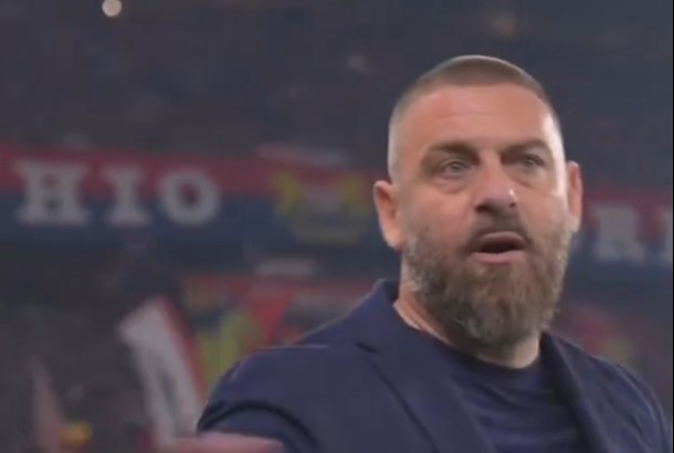 Ο Ντε Ρόσι κέρδισε με την Τζένοα την αγαπημένη του Ρόμα αλλά δεν το πανηγύρισε (video)