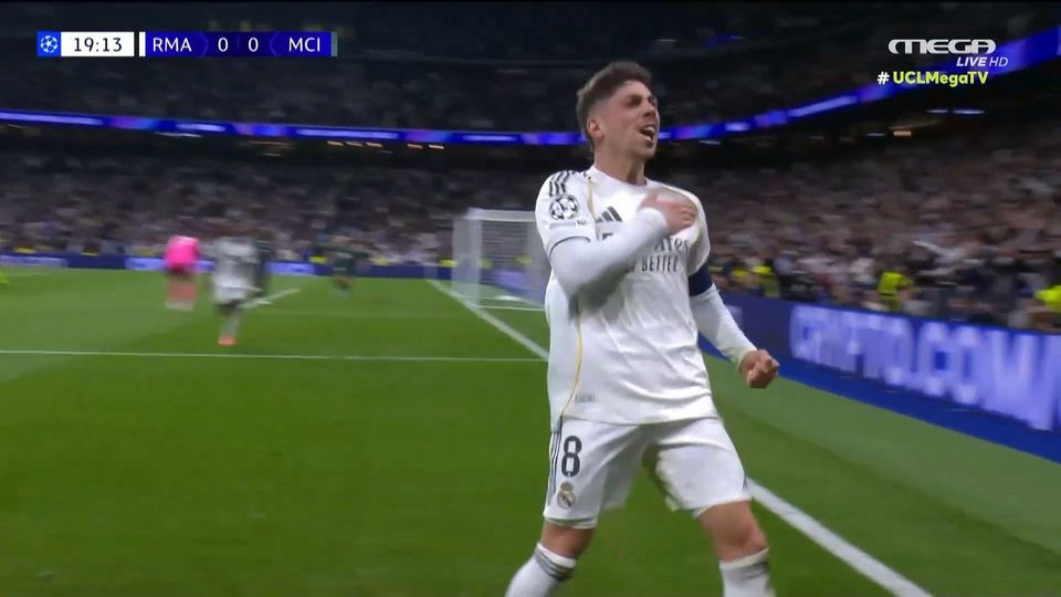 «Μυθικός» Βαλβέρδε, χατ τρικ κόντρα στην Σίτι - Το πρώτο από ασίστ του Κουρτουά! (videos)