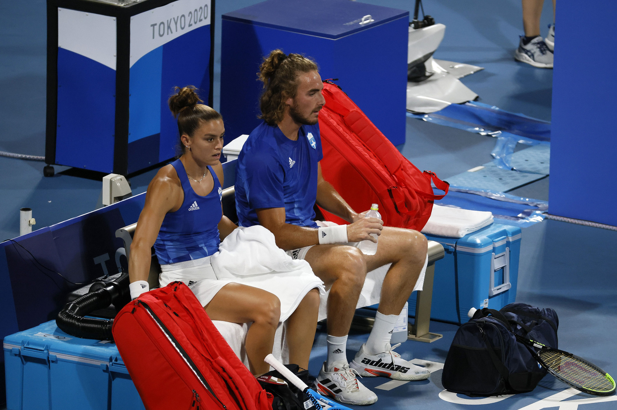 Αποκλείστηκαν στο super tie break μετά από σπουδαία μάχη οι Τσιτσιπάς και Σάκκαρη στο Indian Wells