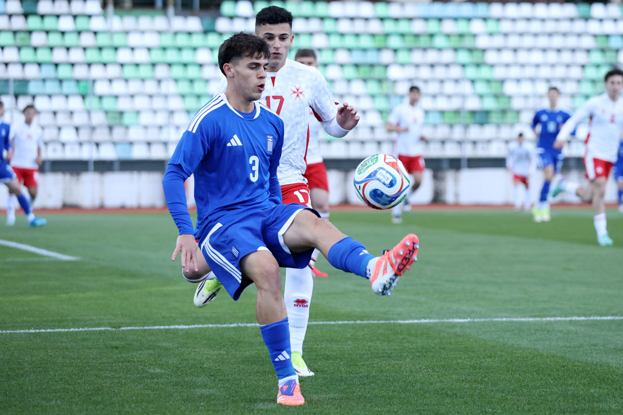 Με την νέα φανέλα η Εθνική Ελπίδων στο ματς με την Μάλτα (video)