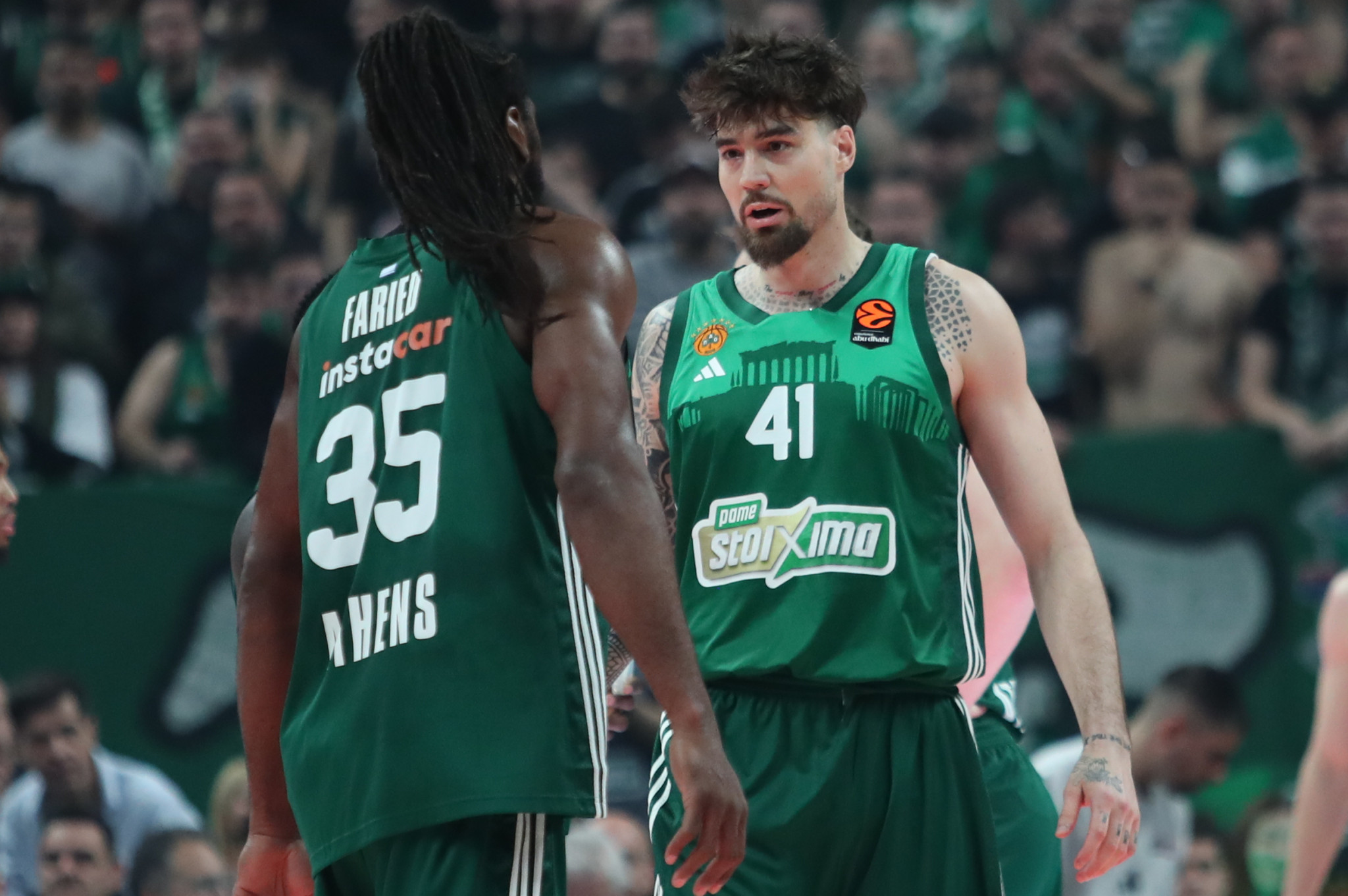 Πέρασαν 14 λεπτά και 10 χαμένα τρίποντα για να βάλει το πρώτο του ο Παναθηναϊκός, αλλά μετά... καταιγίδα