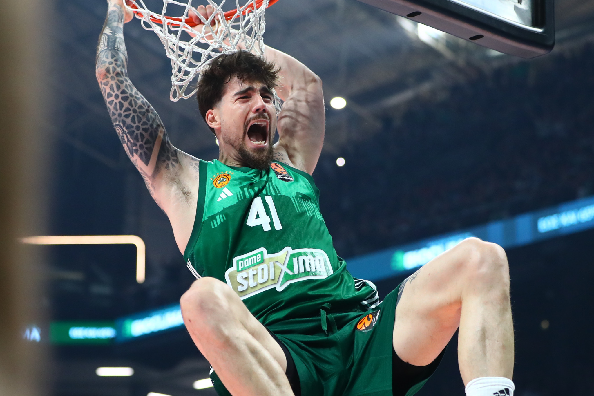 «Φωτιά» η επίθεση του Παναθηναϊκού στο πρώτο ημίχρονο κόντρα στη Μονακό με δέκα σκόρερ!