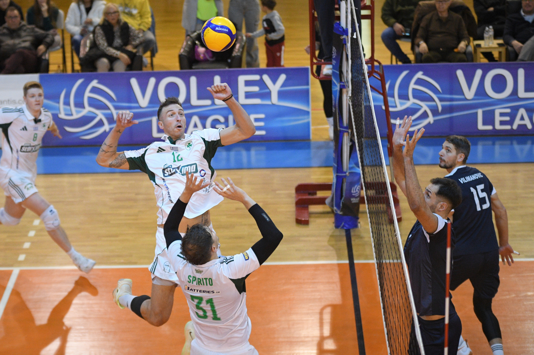 Που θα δείτε το Παναθηναϊκός-Φλοίσβος στον μεγάλο τελικό του Κυπελλου Ελλάδας στο βόλεϊ ανδρών