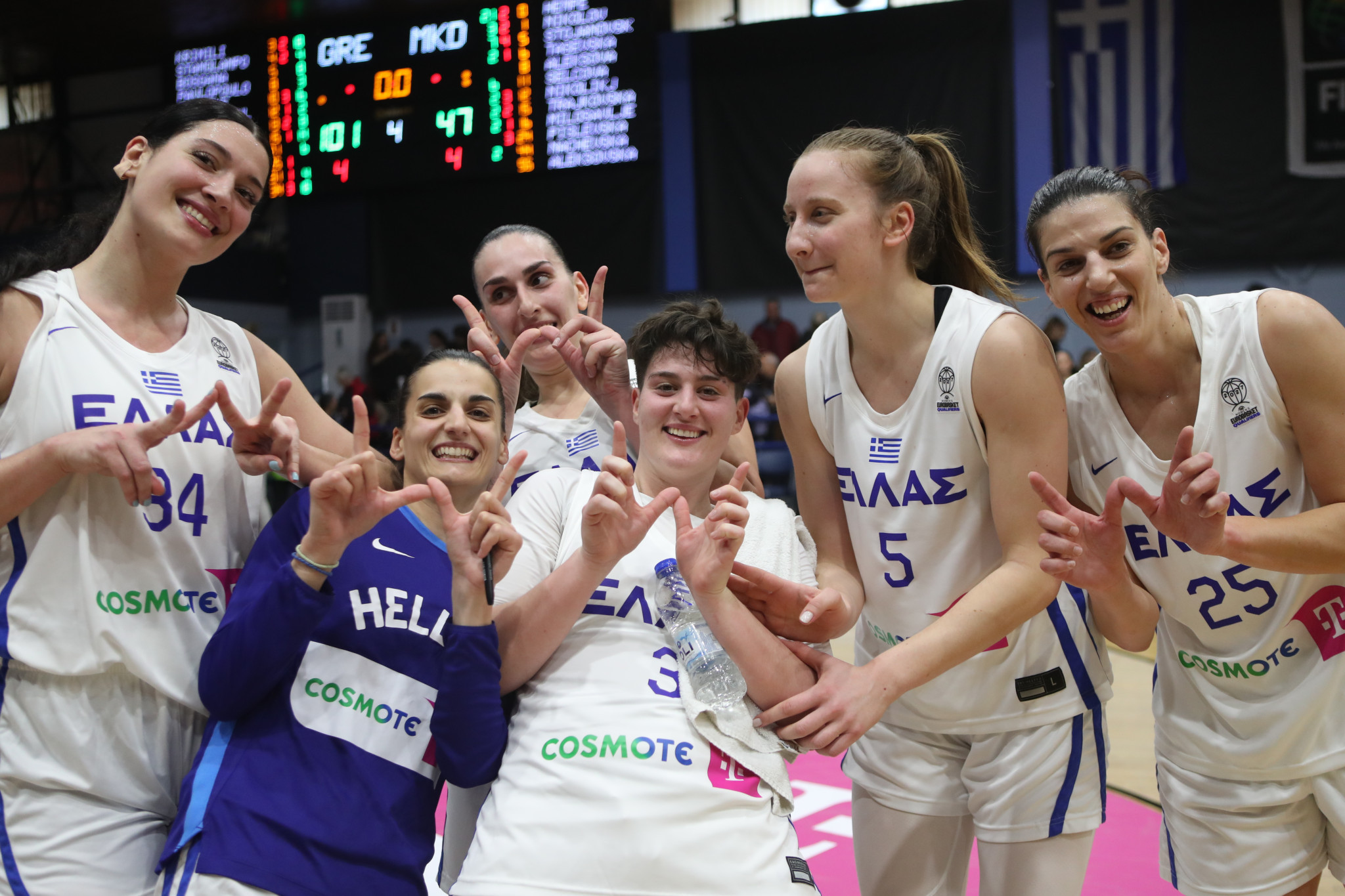 Τα highlights της επιβλητικής νίκης της Εθνικής γυναικών κόντρα στην Βόρεια Μακεδονία