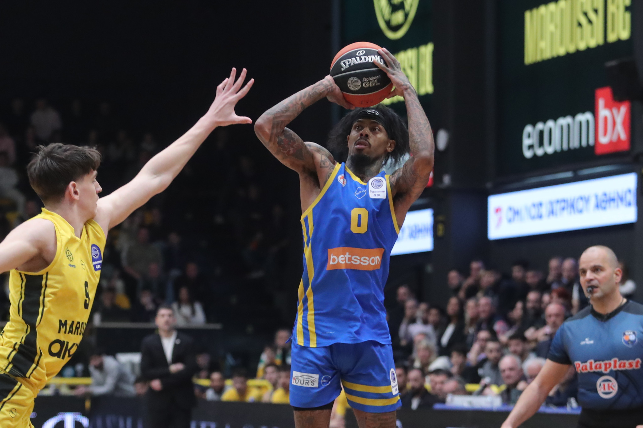 Το Περιστέρι πέρασε εμφατικά από το Μαρούσι και έκανε βήμα εξάδας