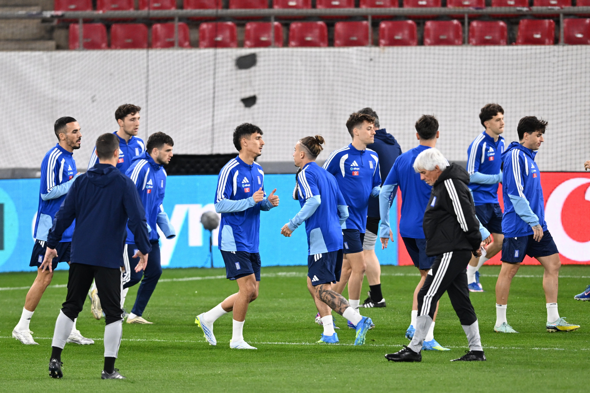 Ολοκλήρωσε τη προετοιμασία της η Εθνική Ελλάδας για το φιλικό με την Παραγουάη