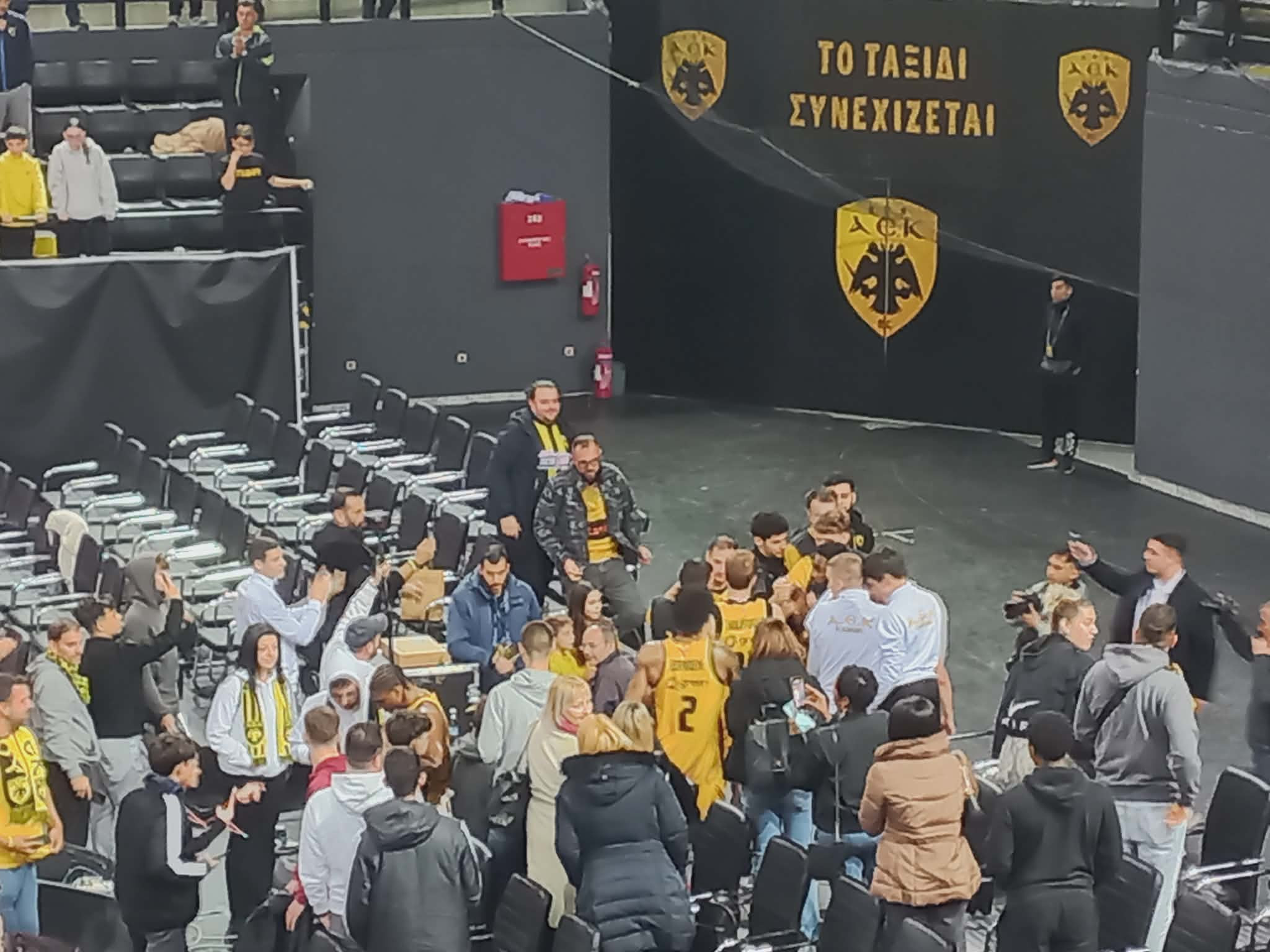 Πάρτι... 100άρας για την ΑΕΚ στη Sunel Arena (video)