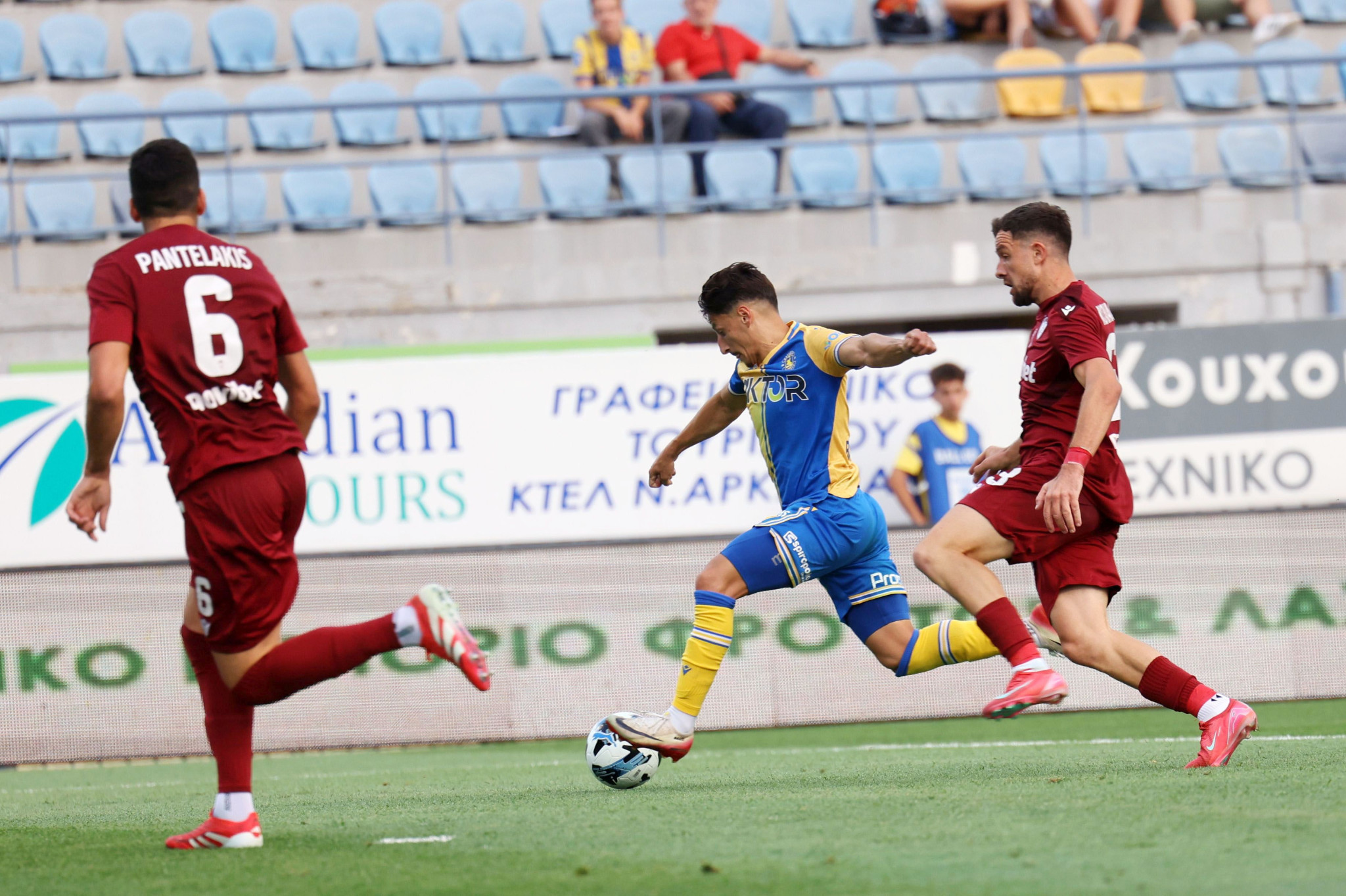 Οι ενδεκάδες του ΑΕΛ Novibet - Αστέρας AKTOR