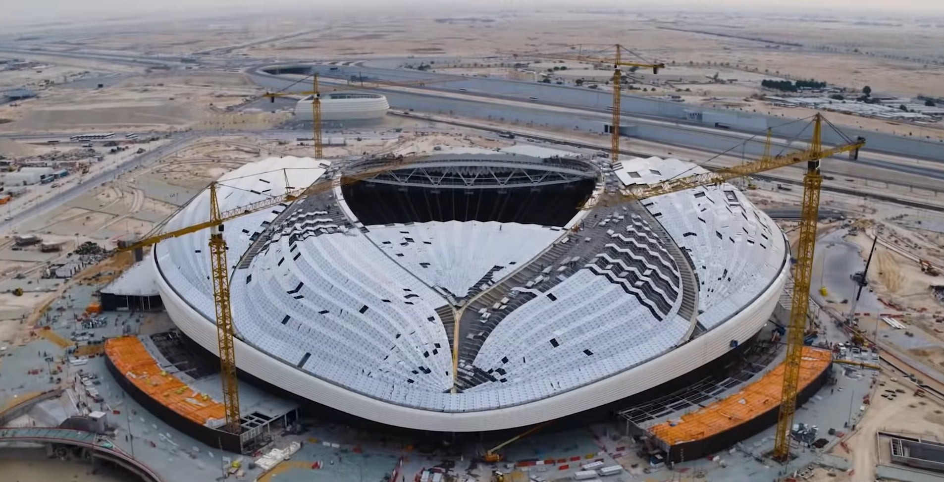 Αυτό είναι το στέγαστρο του νέου γηπέδου του Παναθηναϊκού - Ο Βοτανικός στα πρότυπα του... Κατάρ (video)