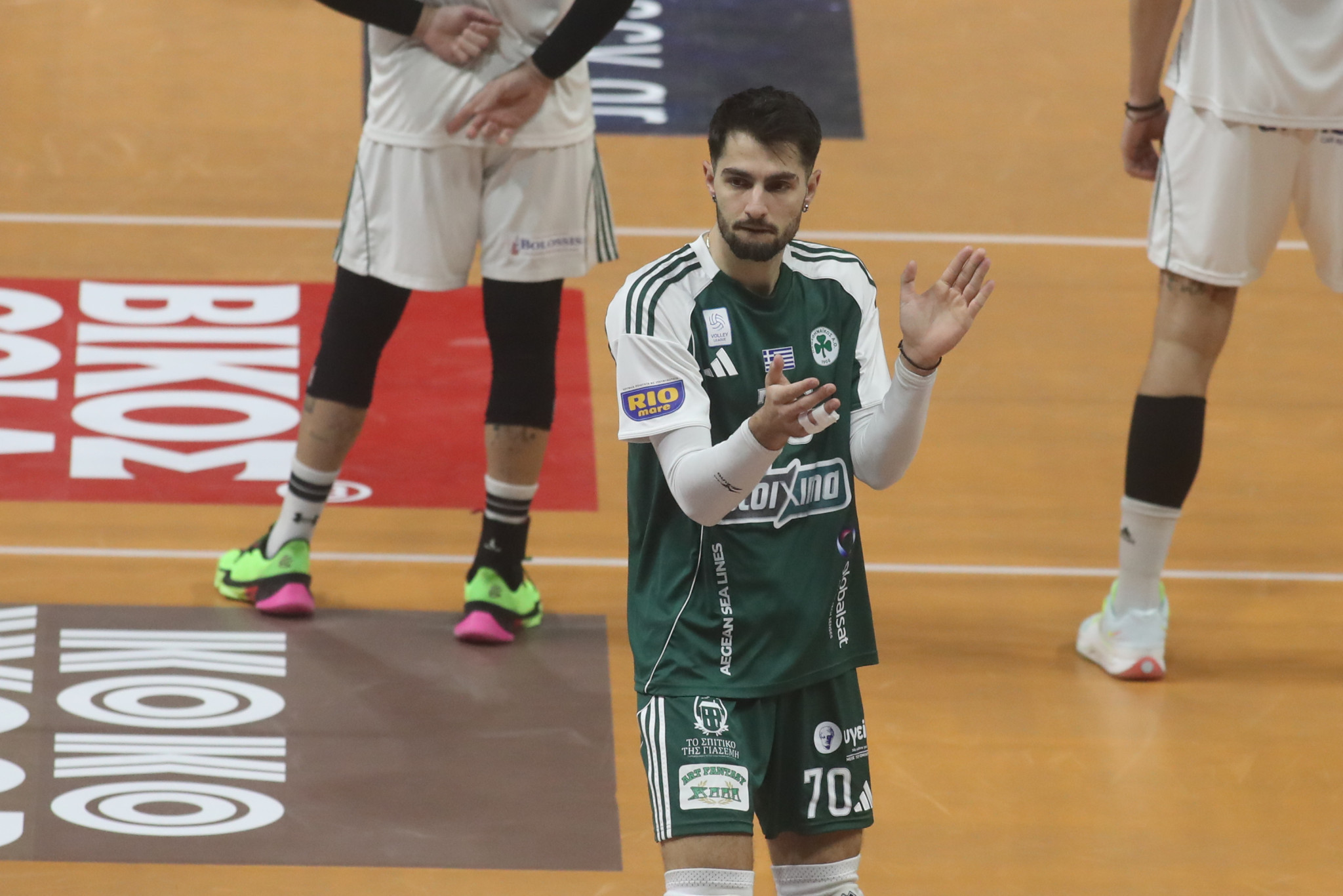 Χανδρινός: «Ήμασταν σοβαροί και πήραμε τη νίκη, ένα μεγάλο μπράβο στις γυναίκες του Παναθηναϊκού»