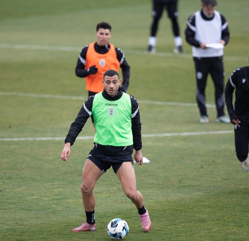 Ακολούθησε μέρος της προπόνησης ο Γιακουμάκης στον ΠΑΟΚ