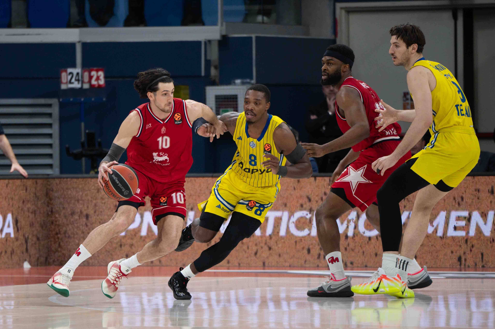 Ο «διπλός» Νίμπο και ο εξαιρετικός Σιλντς έδωσαν μεγάλη νίκη στην Ολίμπια Μιλάνο κόντρα στη Μακάμπι