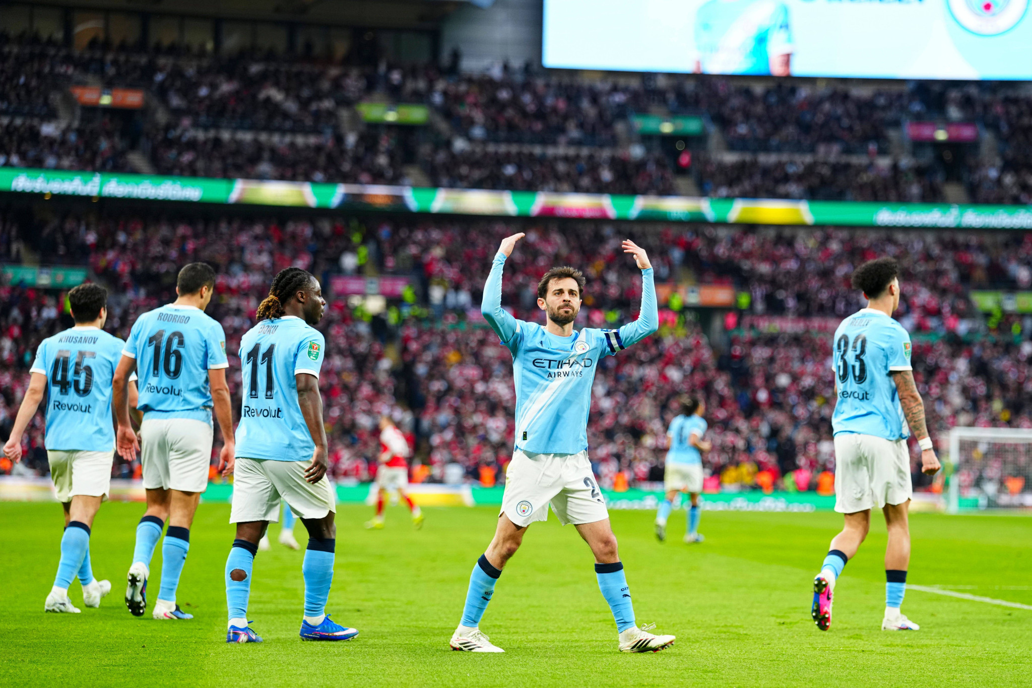 Τα highlights της νίκης της Μάντσεστερ Σίτι στον τελικό του Carabao Cup (video)