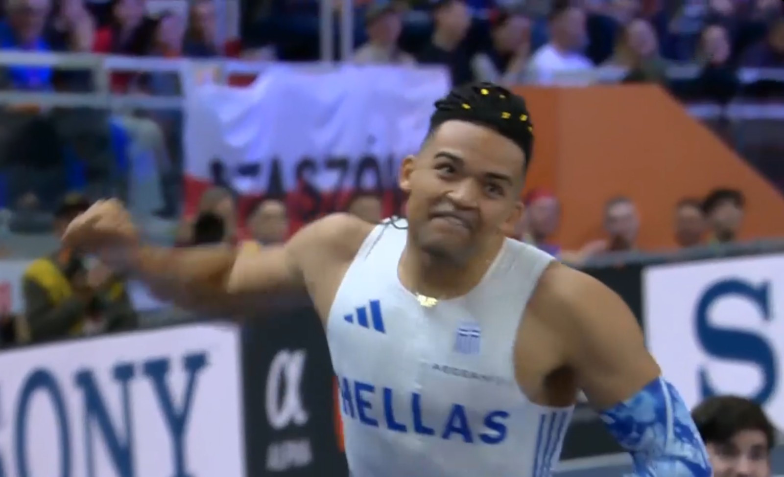 Το «fuck» του Καραλή όταν δεν πέρασε τα 6.20 μ. (video)