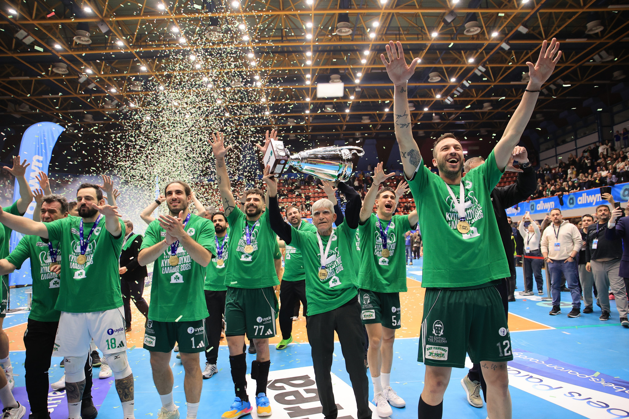 Πόσα κύπελλα έχει τελικά ο Παναθηναϊκός στο βόλεϊ;