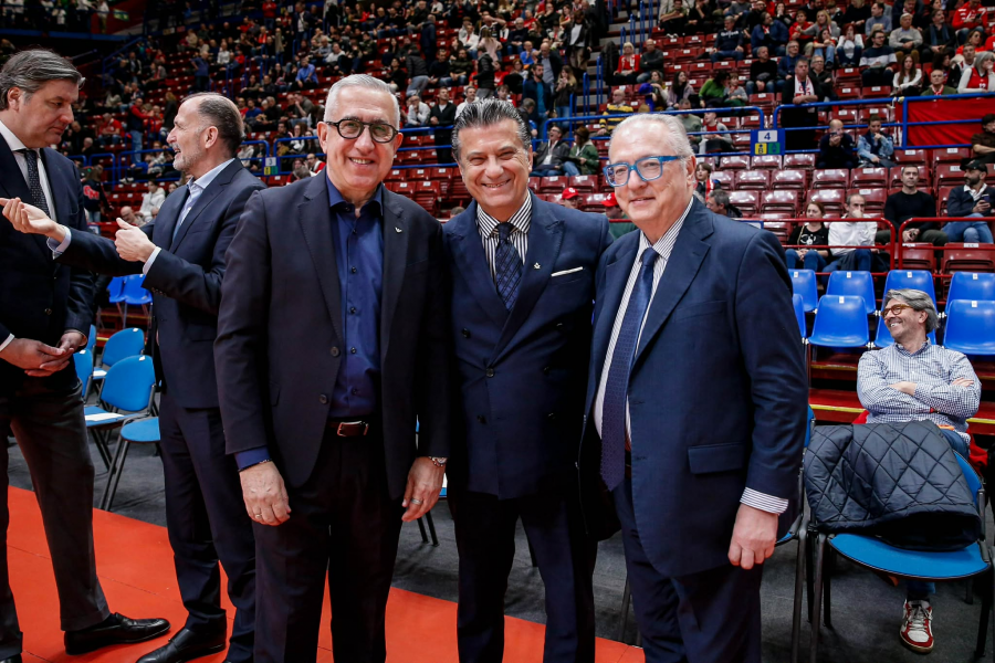 Ο Παρθενόπουλος εκπροσώπησε τον Παναθηναϊκό στην εκδήλωση για τα 90 χρόνια της Αρμάνι Μιλάνο