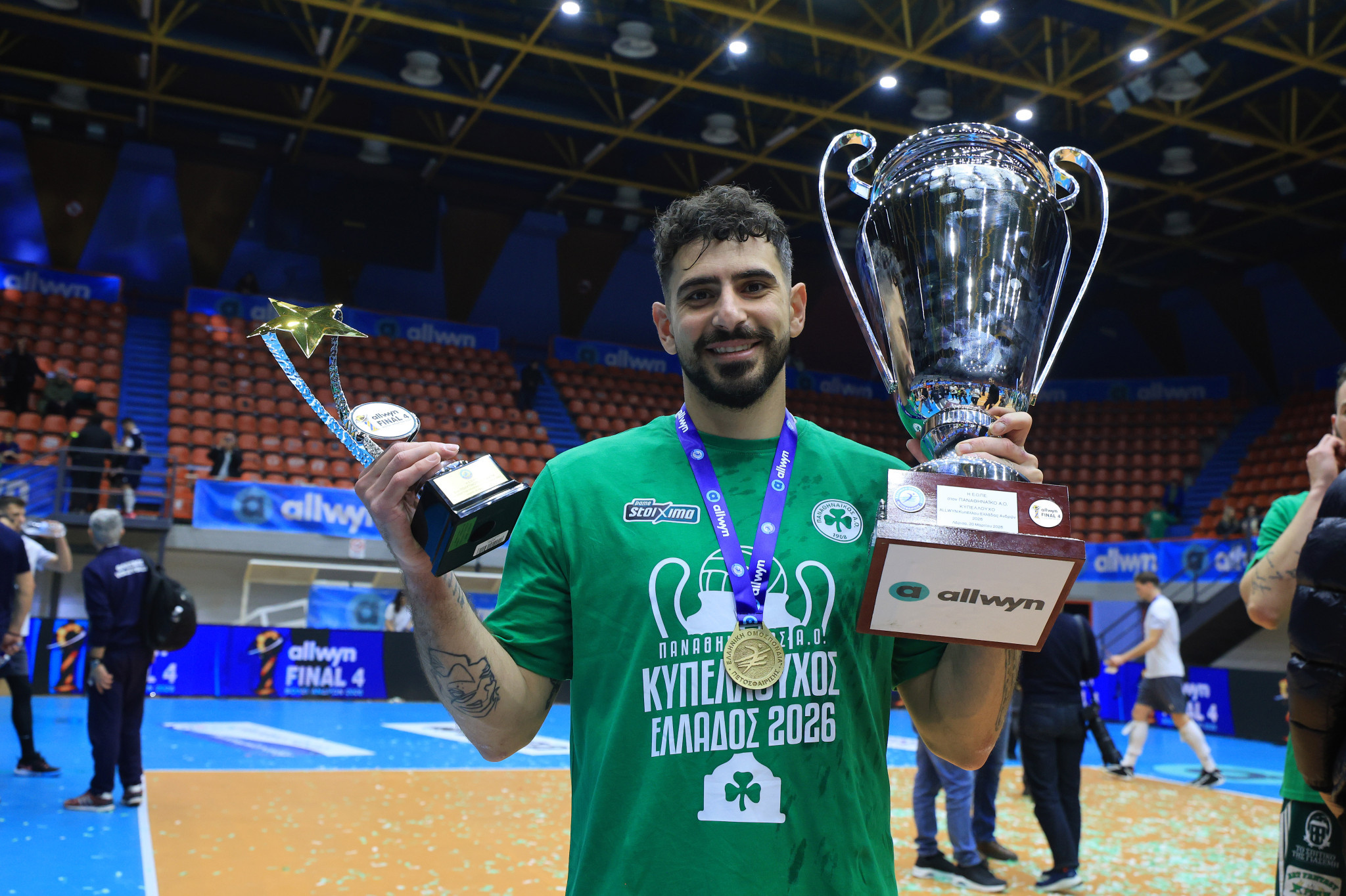 Πρωτοψάλτης: «Σημαντική χρονιά που βγήκε Έλληνας MVP, συγκεντρωνόμαστε στο παιχνίδι με τον Ολυμπιακό»