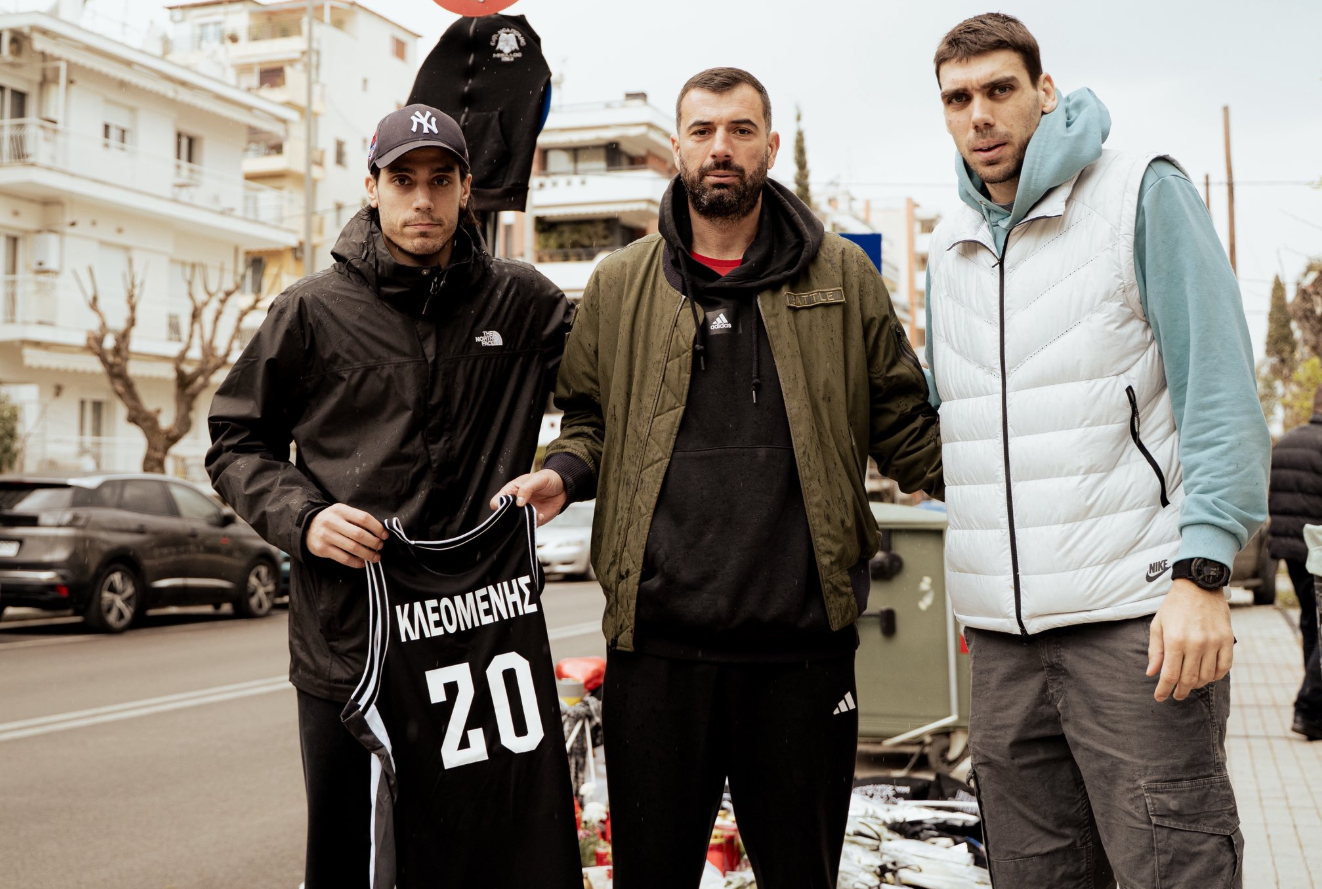 Αντιπροσωπεία της ΚΑΕ ΠΑΟΚ άφησε λουλούδια και τίμησε τη μνήμη του Κλεομένη