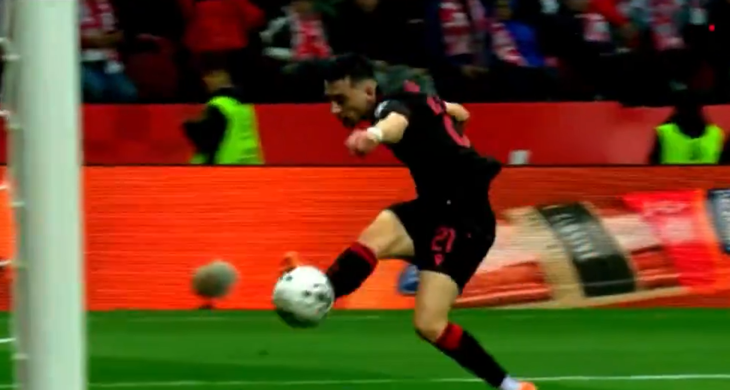 Το γκολ του Χότζα που έδωσε προβάδισμα στην Αλβανία στο ματς με την Πολωνία (video)