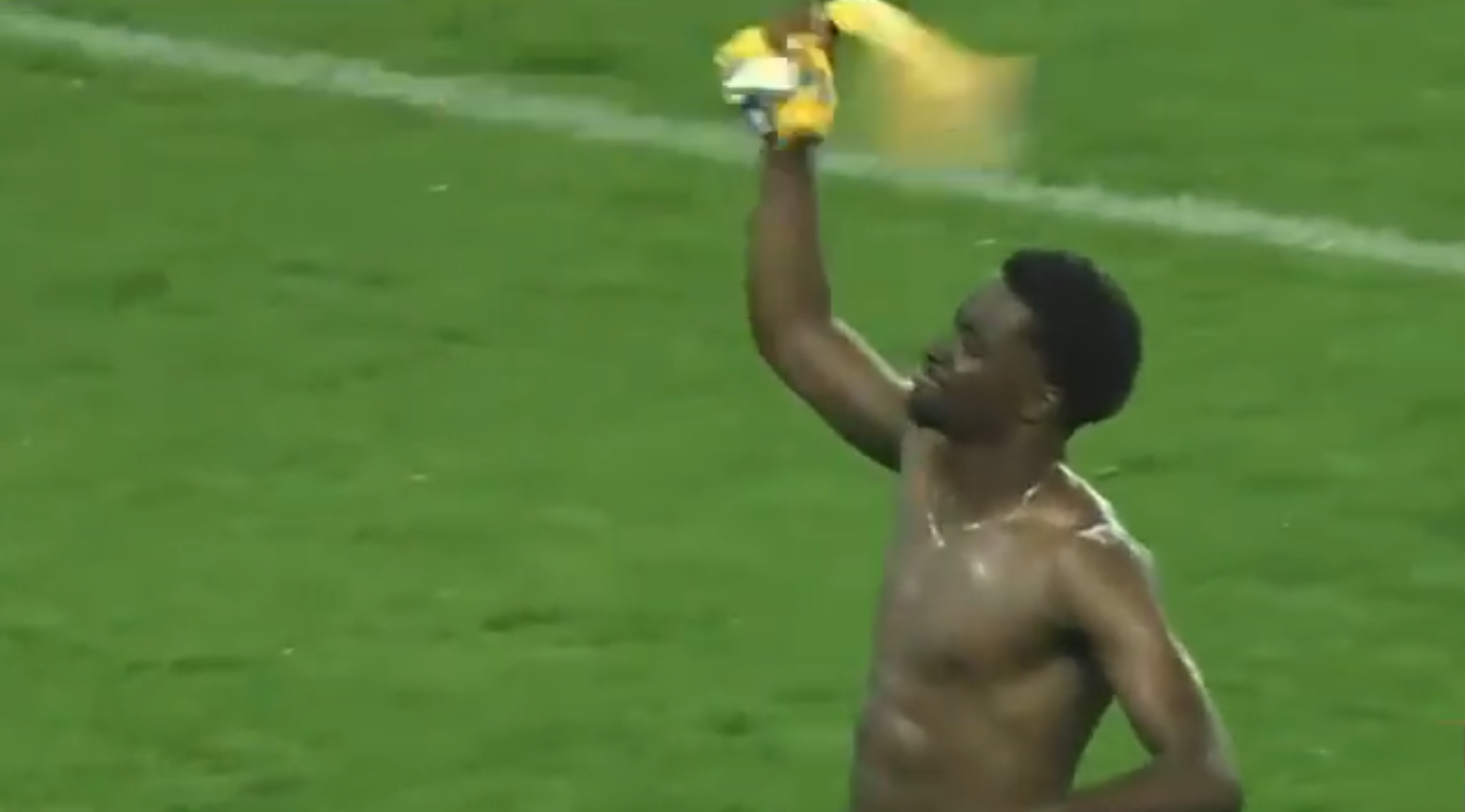 Ο Σαχαμπό της ΑΕΚ πέτυχε γκολ με την εθνική Ρουάντας και το πανηγύρισε έξαλλα (video)