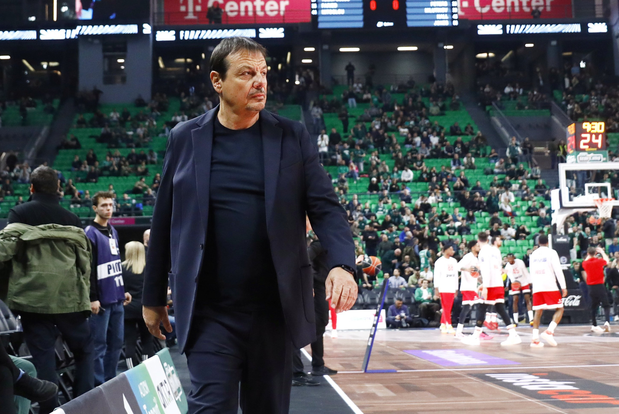 Ο Αταμάν δεν έκανε δηλώσεις στο ημίχρονο του Παναθηναϊκός - Ολυμπιακός