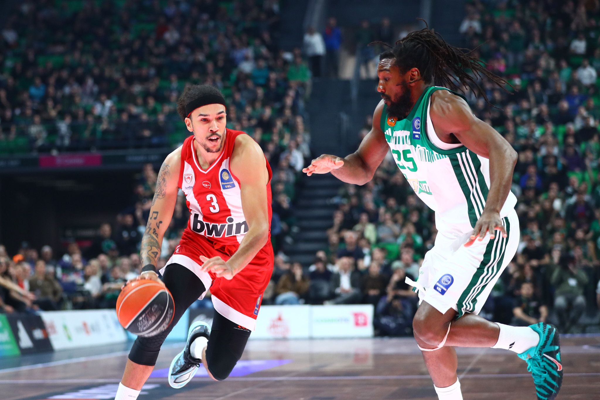 Η βαθμολογία της Stoiximan GBL μετά τη νίκη του Ολυμπιακού επί του Παναθηναϊκού