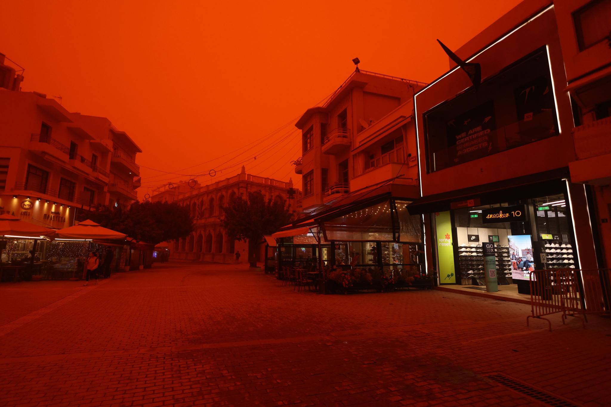 Με φόντο τη... Σαχάρα ο ΟΦΗ ετοιμάζεται για τον τελικό με τον ΠΑΟΚ - Οι απόκοσμες φωτογραφίες από το Ηράκλειο