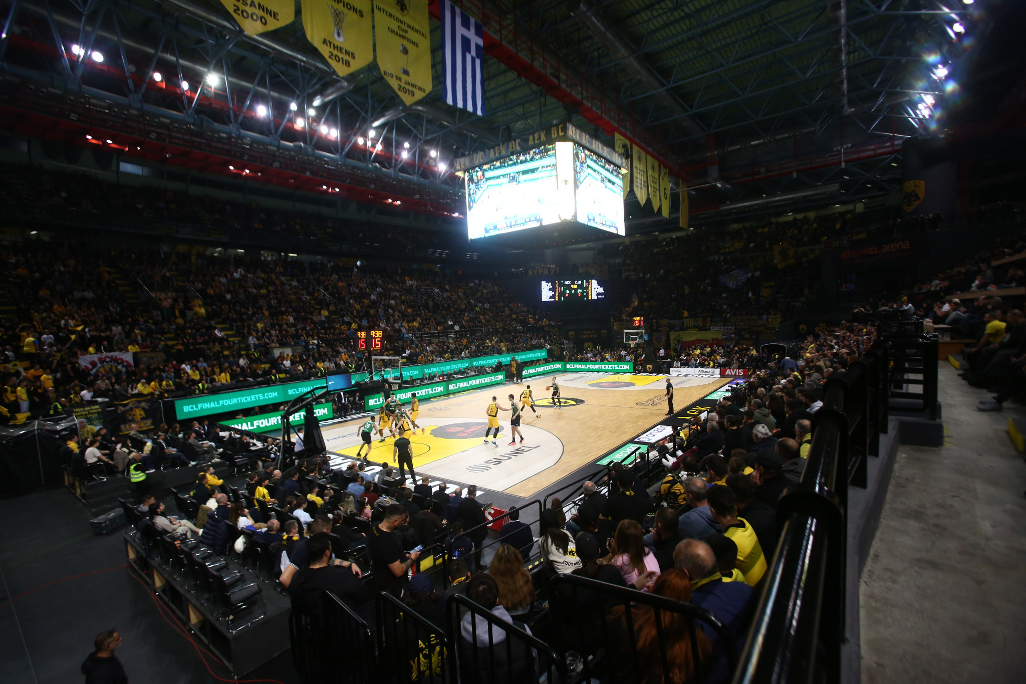 Sunel Arena... καμίνι στο Game 3 με Μπανταλόνα: Ολοταχώς για sold out από τον κόσμο της ΑΕΚ