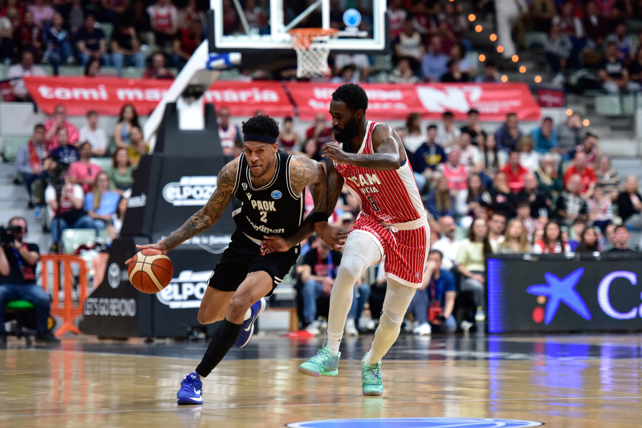 Το τρίποντο του Μέλβιν που «σφράγισε» την πρόκριση του ΠΑΟΚ στους τελικούς του Europe Cup (video)