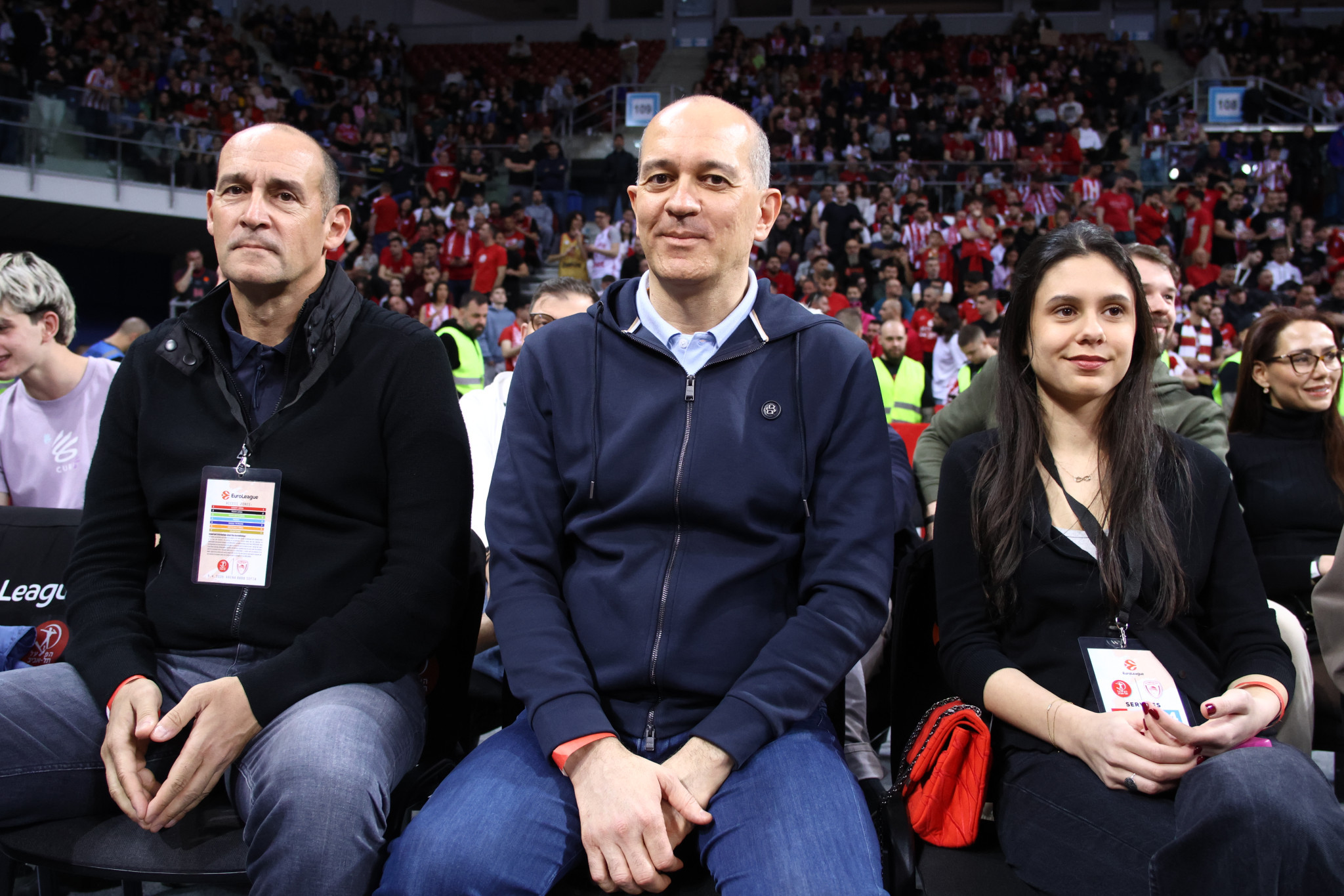 Οι αδερφοί Αγγελόπουλοι στη Σόφια για το παιχνίδι του Ολυμπιακού με τη Χάποελ Τελ Αβίβ