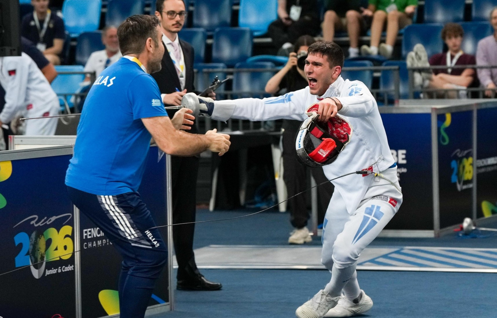 Ιστορικό χάλκινο μετάλλιο για τον Τζοβάνη στο Παγκόσμιο Πρωτάθλημα ξιφασκίας νέων