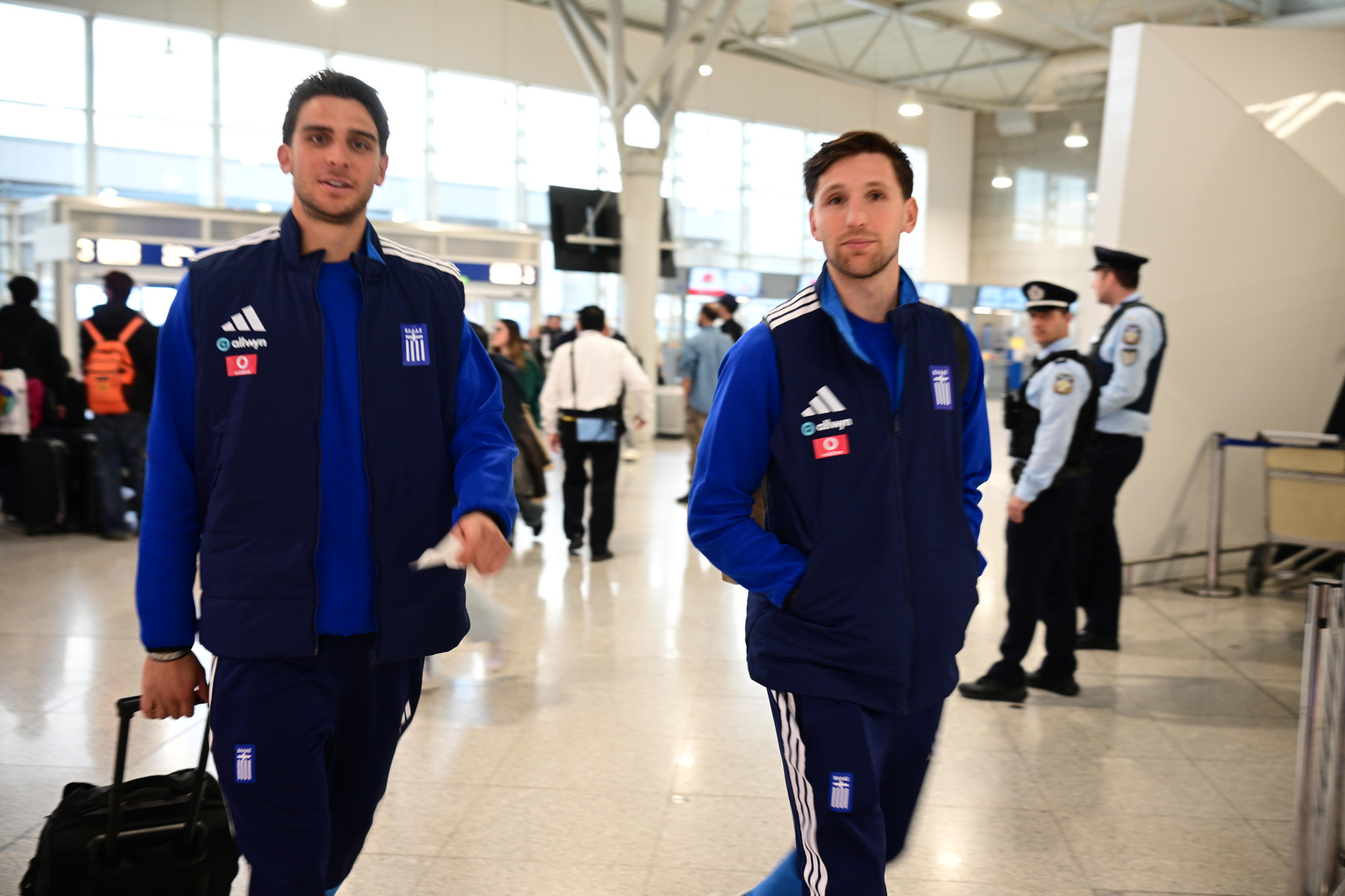 Ο έλεγχος των διεθνών του Ολυμπιακού