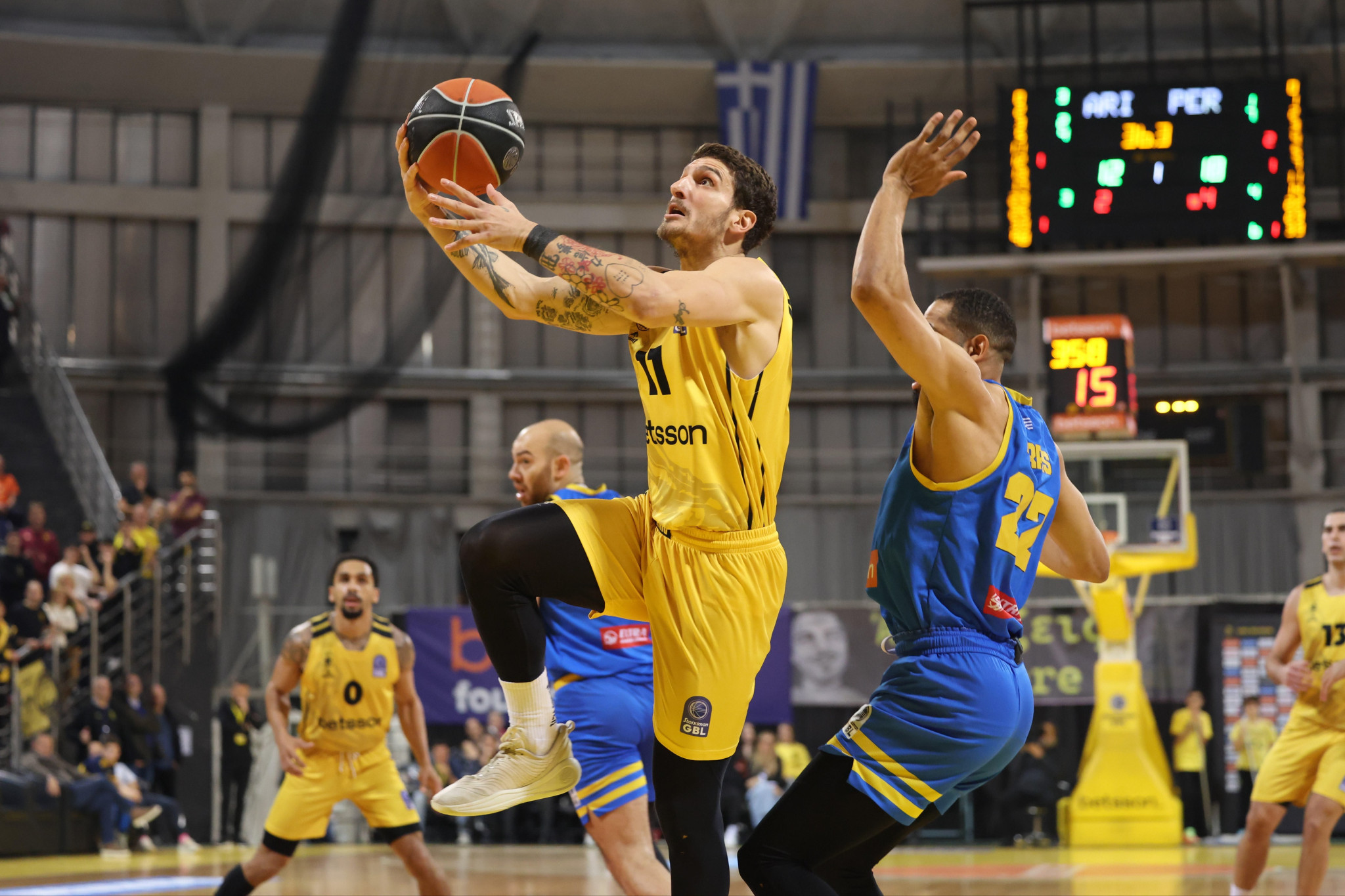 Ο Άρης αναχώρησε για Αθήνα με μία απουσία