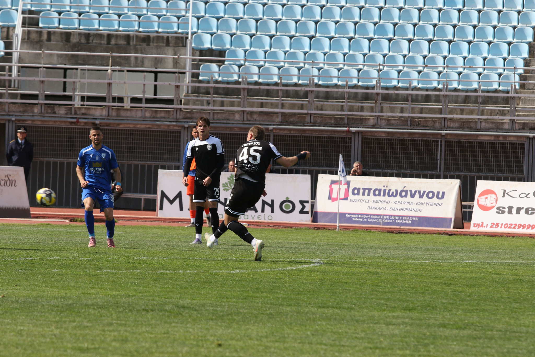 Με άπιαστο πλασέ του Γκιτέρσου ο ΠΑΟΚ Β προηγείται της Καβάλας (video)