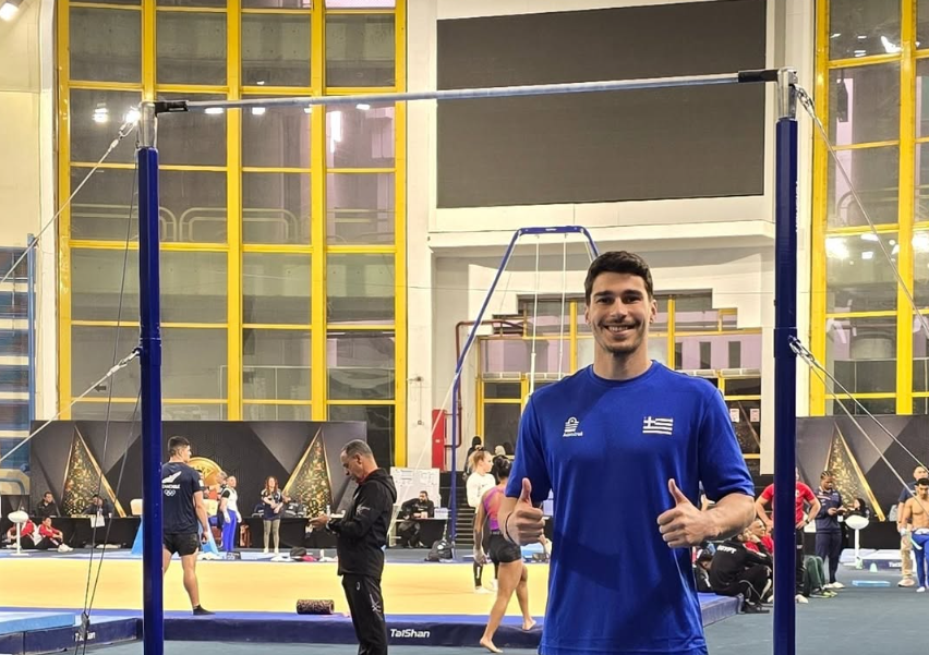 Καλή εμφάνιση και έκτη θέση στο μονόζυγο για τον Ηλιόπουλο στο κλείσιμο της αυλαίας στο Κάιρο