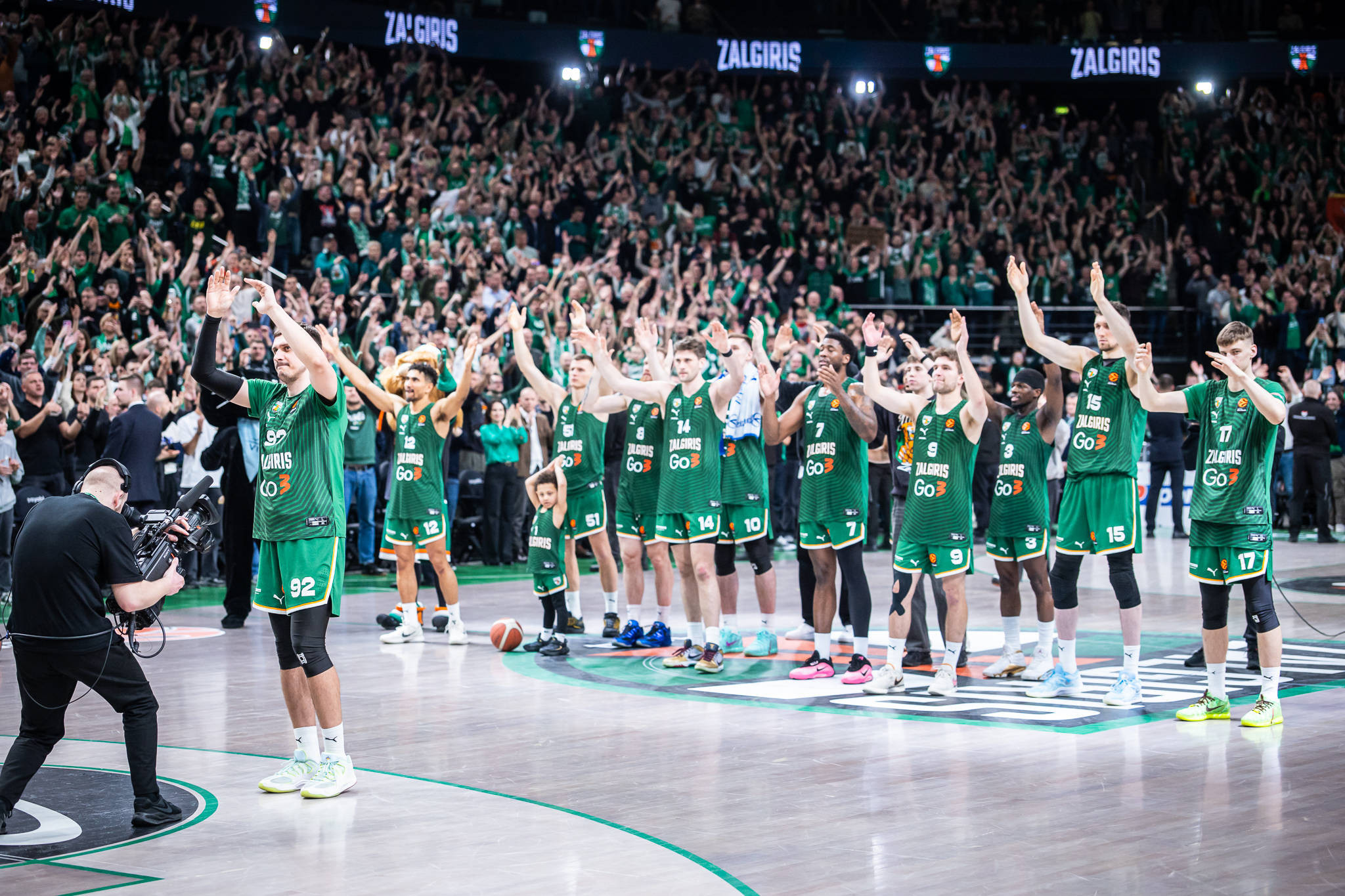 «Let's get loud»: 37 συνεχόμενα sold out σε εντός έδρας παιχνίδια της Ζάλγκιρις στην EuroLeague!