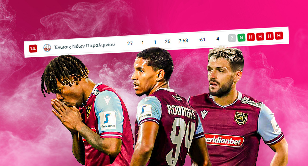 Disaster Season: H κυπριακή ομάδα με τις 20 σερί ήττες και τους 4 βαθμούς σε 27 αγώνες!