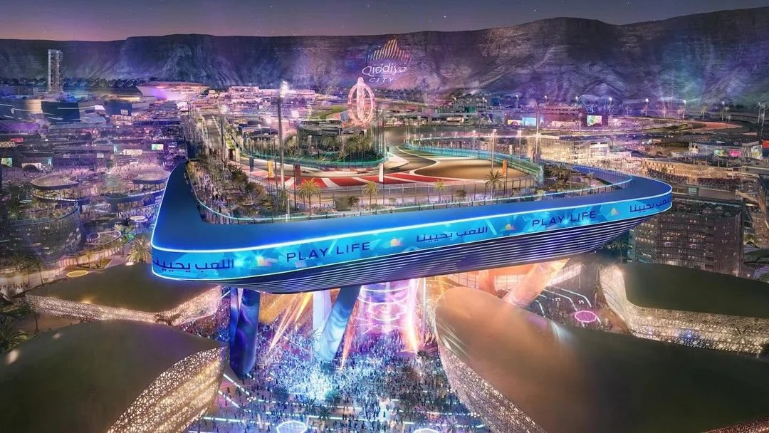 Υπό κατασκευή η νέα υπερσύγχρονη πίστα της Formula 1 στη Σαουδική Αραβία (photo)