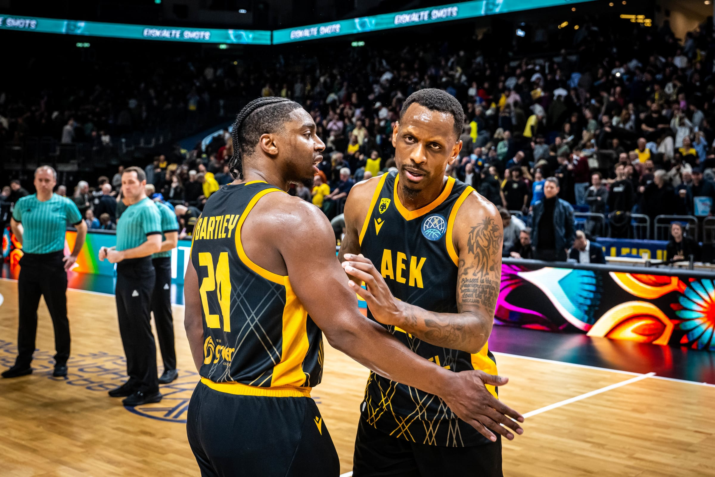 H 12άδα της ΑΕΚ στον μεγάλο προημιτελικό του BCL κόντρα στη Μπανταλόνα