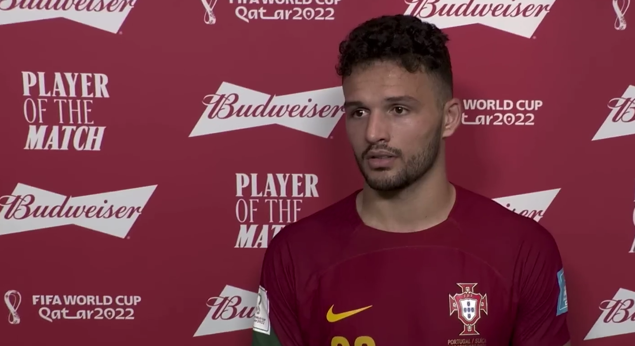 Γκονσάλο Ράμος για τις δυσκολίες της Πορτογαλίας στο Μεξικό: «Ηταν δύσκολο να αναπνεύσουμε»